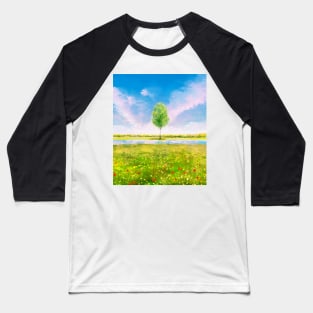 Beautiful Meadow Baseball T-Shirt